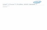 Intel® VTune™ Profiler 2020 Update 1 Release Notes · Ubuntu* 16.04 LTS, 18.04 LTS and 19.10 Amazon Linux* 2.0 Clear Linux* OS Debian* 9.0 and 10.0 NOTE: Intel® VTune™ Profiler