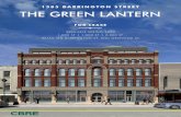 1585 BARRINGTON STREET THE GREEN LANTERN · 2019-06-28 · OVERVIEW. Located on Barrington Street, the Green Lantern Building is distinctly located in the heart of downtown Halifax’s