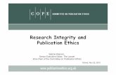 Research Integrity and Publication Ethics...Research Integrity and Publication Ethics Sabine Kleinert, Senior Executive Editor, The Lancet Vice-Chair of the Committee on Publication