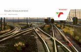 Results Announcement - Transnet presentations...Results Announcement 2017 Media Presentation Digital United TRANSNET AUDITED RESULTS FOR THE YEAR ENDED 31 MARCH 2017 2 Executive summary