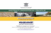 DISTRICT INDUSTRIAL PROFILEdcmsme.gov.in/dips/2016-17/Ramanagar.pdf · Ramnagara is the hub for Silk and Sericulture activities,Textiles and Apparels can ... Proposed industrial area