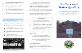 Buffers and Water Quality...Buffers and Water Quality A property owner’s guide to manage riparian buffers and protect water resources If you have questions regarding your buffer