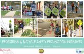 PEDESTRIAN & BICYCLE SAFETY PROMOTION Pedestrian and Bicycle Safety and Promotion Initiatives Overview: