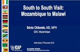 South to South Visit: Mozambique to Malawicquin.icap.columbia.edu/wp-content/uploads/2018/11/... · South to South Visit: Mozambique to Malawi Sónia Chilundo, ... The CQUIN Learning