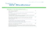 Volume Issue April/May Topics in HIV Medicine · The European Epidemic • The US Epidemic • The Global Epidemic in MSM • Prevention of Sexual ... cation of these coreceptors