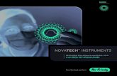 novATeCH IRUMEnST nTS - Hu-Friedy · with the creation of the novatech instrument series. The goal of novatech instruments is to provide a line of instruments that help dentists quickly,