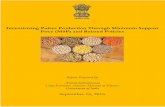 Incentivising Pulses Production Through Minimum Support · 2016-09-29 · September 16, 2016 Incentivising Pulses Production Through Minimum Support rice (MSP) and Related Policies