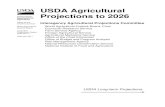 USDA Agricultural Projections to 2026 - Province of Manitoba · global economic growth and population trends. Projections cover production and consumption for agricultural commodities,