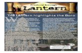The Lantern highlights the Boro Lantern Issue... · 2010-09-22 · The Lantern highlights the Boro ... Manalapan. Each of the towns, with the High school principal is Linda Jewell;