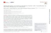 Ubiquitination of Listeria Virulence Factor InlC ... · Ubiquitination of Listeria Virulence Factor InlC Contributes to the Host Response to Infection Edith Gouin, a,b,cDamien Balestrino,