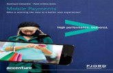 Accenture Interactive – Point of View Series Mobile Payments€¦ · retailers smarter, as their knowledge about customer preferences and behavior grows hand in hand with that of