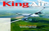 Royal Upgrade - King Air · is currently installed in Pilatus PC-12 aircraft. The AeroVue system will be integrated, completely replacing your old avionics package including the autopilot.