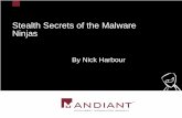 Stealth Secrets of the Malware Ninjas - Black Hat | Home · We must set our starting function to LoadLibrary()and pass our evil library name to it as the optional argument. Since