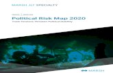 Political Risk Map Report 2020 - Marsh€¦ · political risks for firms operating in a range of countries. Managing Risk While the Political Risk Map 2020 highlights a challenging