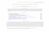 On the algebraic K-theory of higher categoriescbarwick/papers/Onthe... · 246 CLARK BARWICK algebraic K-theory and permits us to give new, conceptual proofs of the fundamental theorems