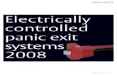 Electrically controlled panic exit systems...Electrically controlled panic exit systems PUSH CONTROL 4 Blocking version Single point Push Control, blocking version Ref. 900101 xx*