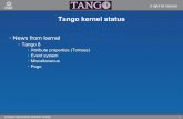 •Tango 8€¦ · Tango 8 has been developed and tested using: - omniORB 4.1.6 - zmq 3.1 - log4tango 4.0.5 Changes between Log4tango 4.0.3 and Log4Tango 4.0.5----- SourceForge bug