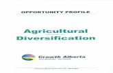 OPPORTUNITY ANALYSIS - growthalberta.com · receipts in 2001.1 More than 51 million acres of land is used for crop and livestock production. In 2001, Alberta accounted for 22.9 percent