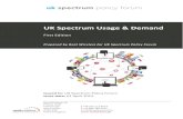 UK Spectrum Usage & Demand - techUK · UK Spectrum Usage & Demand: First Edition v1.4.2 Issue date: 01 April 2015 1 1. Introduction 1.1 About the UK Spectrum Policy Forum The UK Spectrum