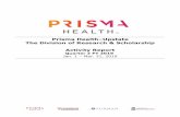 Prisma Health Upstate The Division of Research & Scholarship … · 2019-08-06 · Q1 FY19 Department of Research & Scholarship Activity Report 1 I - Office of Human Research Protection