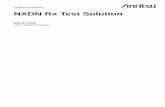 Product Introduction of NXDN Rx Test Solution · Slide 1 NXDN Rx Test Solution NXDN Technical Specifications Common Air Interface NXDN TS 1-A Version 1.3 (Nov 2011) Common Air Interface