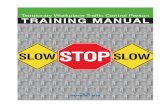 Temporary Workplace Traffic Control Person TRAINING MANUAL · Back to TOC Definitions n TCP Training Manual n 1 DeFINITIoNS Temporary Workplace The “Temporary Workplace” is the