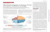 CLIMATE CHANGE The broad footprint of climate change from … 055.pdf · 2016-11-10 · REVIEW CLIMATE CHANGE The broad footprint of climate change from genes to biomes to people