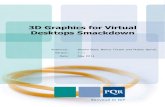 3D Graphics for Virtual Desktops Smackdown - IT Weekly · 2014-08-08 · 3D Graphics for Virtual Desktops Smackdown Page 2/138 1.3 V ENDOR I NVOLVEMENT All major vendors whose products