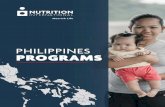 NUTRITION · Building on the DOH’s Health Leadership and Governance Project, Nutrition International, in partnership with ZFF, will pilot implementation of urban nutrition governance