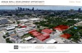 URBAN INFILL DEVELOPMENT OPPORTUNITY Dallas, Texas · 2019-09-17 · URBAN INFILL DEVELOPMENT OPPORTUNITY Dallas, Texas Any projections used are speculative in nature and do not represent
