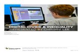 Digital Divide/Digital Inequaltiy - ED TECH 501â‚¬ Digital Divide & Inequalityâ‚¬ Created with Haiku