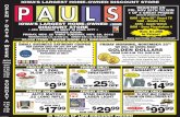 IOWA’S LARGEST HOME-OWNED DISCOUNT STORE · 2016-11-19 · IOWA’S LARGEST HOME OWNED DISCOUNT STORE 35 YEARS OF LOW DISCOUNT PRICES! $4999 Cook 8 different ways - the only pan
