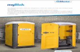 The Myblok portable toilet was designed to meet the needs of …€¦ · The Mymex portable toilet was designed to meet the needs of small and medium-sized companies. The technology