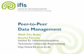Peer-to-Peer Data Management - TU Braunschweig · Peer-to-Peer Data Management. 1. Introduction – Motivation – Basic Definitions 2. ... –Creating peer-to-peer networks with