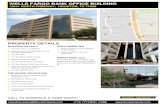 WELLS FARGO BANK OFFICE BUILDING - images1.loopnet.com · WELLS FARGO BANK OFFICE BUILDING 12941 NORTH FREEWAY, HOUSTON, TX 77060 PROPERTY DETAILS BUILDING DETAILS v Property Size: