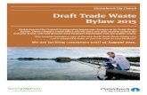 Christchurch City Council Draft Trade Waste Bylaw 2015resources.ccc.govt.nz/files/HYS/2015/DraftTradeWasteBylaw2015.pdf · Christchurch City Council Draft Trade Waste Bylaw 2015 Christchurch