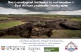 Socio-ecological resilience to soil erosion in East ... Socio-ecological resilience to soil erosion
