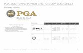 PGA SECTION/CHAPTER EMBROIDERY SLICKSHEETs3.amazonaws.com/MarcomCentral/Logos/Embroidery/PGA...PGA SECTION/CHAPTER EMBROIDERY SLICKSHEET The Professional Golfers’ Association of