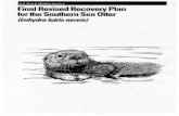 Sea Otter Final Revision 022503 · 2016-06-06 · Sea Otter Recovery Team, and the technical consultants to the Recovery Team for their contributions to this final revised recovery