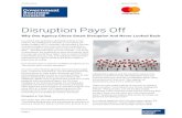 Disruption Pays Off - Government Executivecdn.govexec.com/media/gbc_mc_no8_disruptionpaysoff.pdf · 2017-07-31 · Disruption Pays Off Why One Agency Chose Smart Disruption And Never