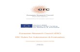 European Research Council (ERC) ERC Rules for Submission ... · Commission Decision C(2014)2454 of 15 April 2014 on the European Research Council rules for submission of proposals,