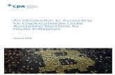 An Introduction to Accounting for Cryptocurrencies …...An Introduction to Accounting for Cryptocurrencies Under Accounting Standards for Private Enterprises Cryptocurrencies do not