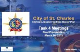 City of St. Charles · City of St. Charles Citywide Aquatic Facilities Master Plan Task 4 Meetings Final Presentation March 10, 2015 . Scope of Work ... • Consider Closing McNair