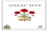 ANZAC DAY - Mount Barker District Council · ANZAC DAY 2020 COMMUNITY STREET EVENT In these unique times we look to unique solutions to the problems we face. This ANZAC Day (Saturday