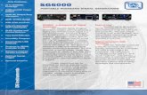 SG6000 - amtechs.co.jp · Harmonics SG6000F SG6000 Family - Version 2.6 – MAY 2018 The SG6000F and SG6000PRO focus on filtering the harmonics inherent to PLL based synthesizers