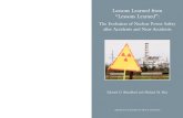 Lessons Learned from “Lessons Learned” · PDF file 2 LESSONS LEARNED FROM “LESSONS LEARNED” 2. The NRC set safety goals in its Safety Goal Policy Statement, initiated not long