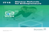IT15 Startup Refunds for Entrepreneurs - Local Enterprise · Startup Refunds for Entrepreneurs (SURE). This leaflet is intended to be in plain language. ... small or medium-sized