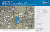 FOR SALE > VACANT LAND Highly Visible Land On I-25€¦ · FOR SALE > VACANT LAND Highly Visible Land On I-25 SOUTH EAST CORNER OF I-25 & GIBSON, ALBUQUERQUE, NM 87102 BEN PERICH