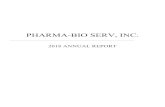 PHARMA-BIO SERV, INC. - Amazon S3 · 1 PART I ITEM 1. BUSINESS. GENERAL Pharma-Bio Serv, Inc. is a Delaw are corporation, organized in 2004 under the name Lawrence Consulting Group,