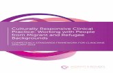Culturally Responsive Clinical Practice: Working with ... · • Alison Coelho, community sector representative, Centre for Culture, Ethnicity and Health • Associate Professor Deborah